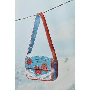 The Fiona Beaded Bag: Winter Icon Edition Ski Lift